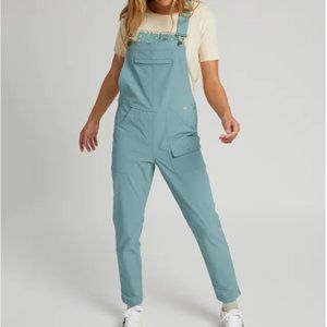 Burton Chaseview Overalls Trellis Blue Size 27
